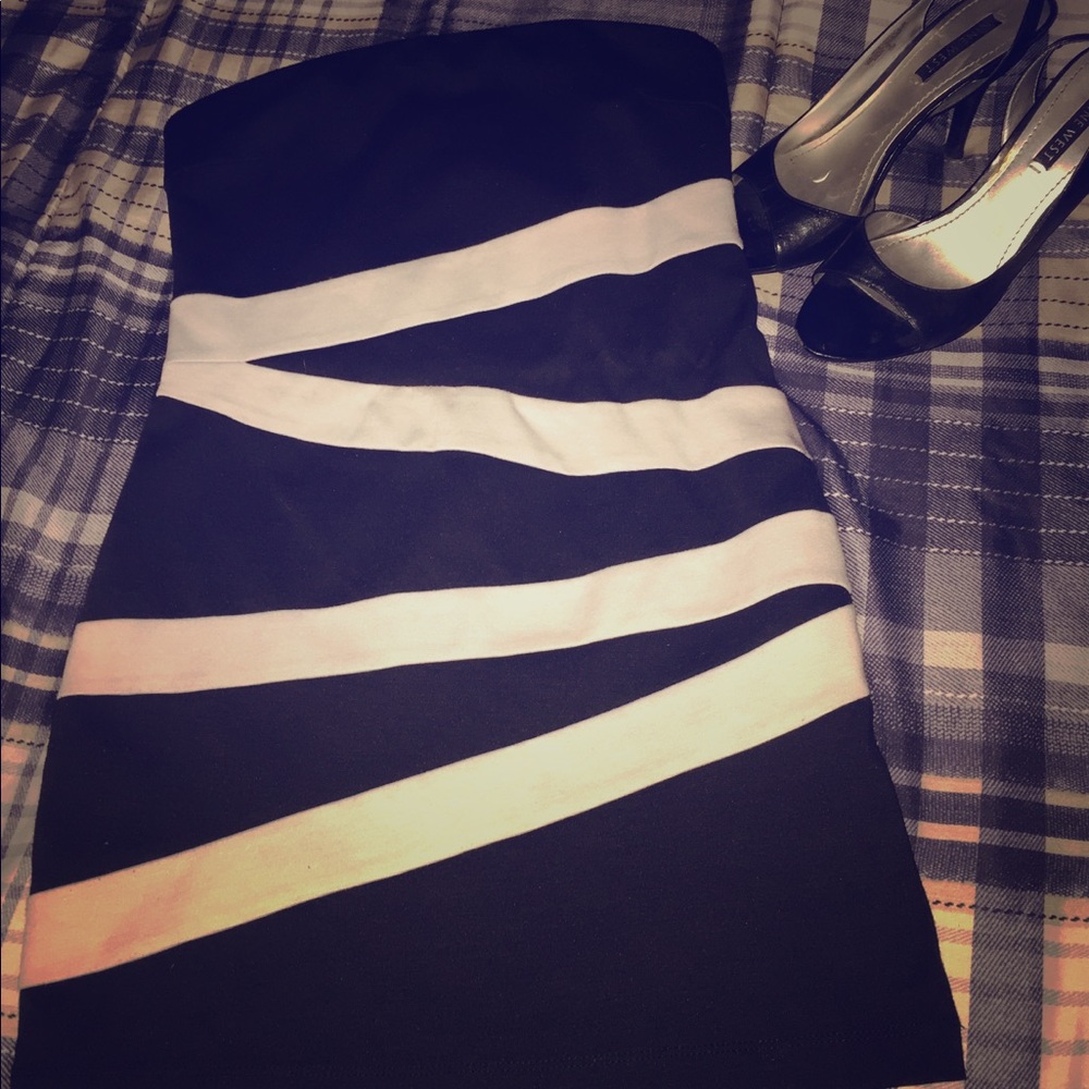 Tube top dress
